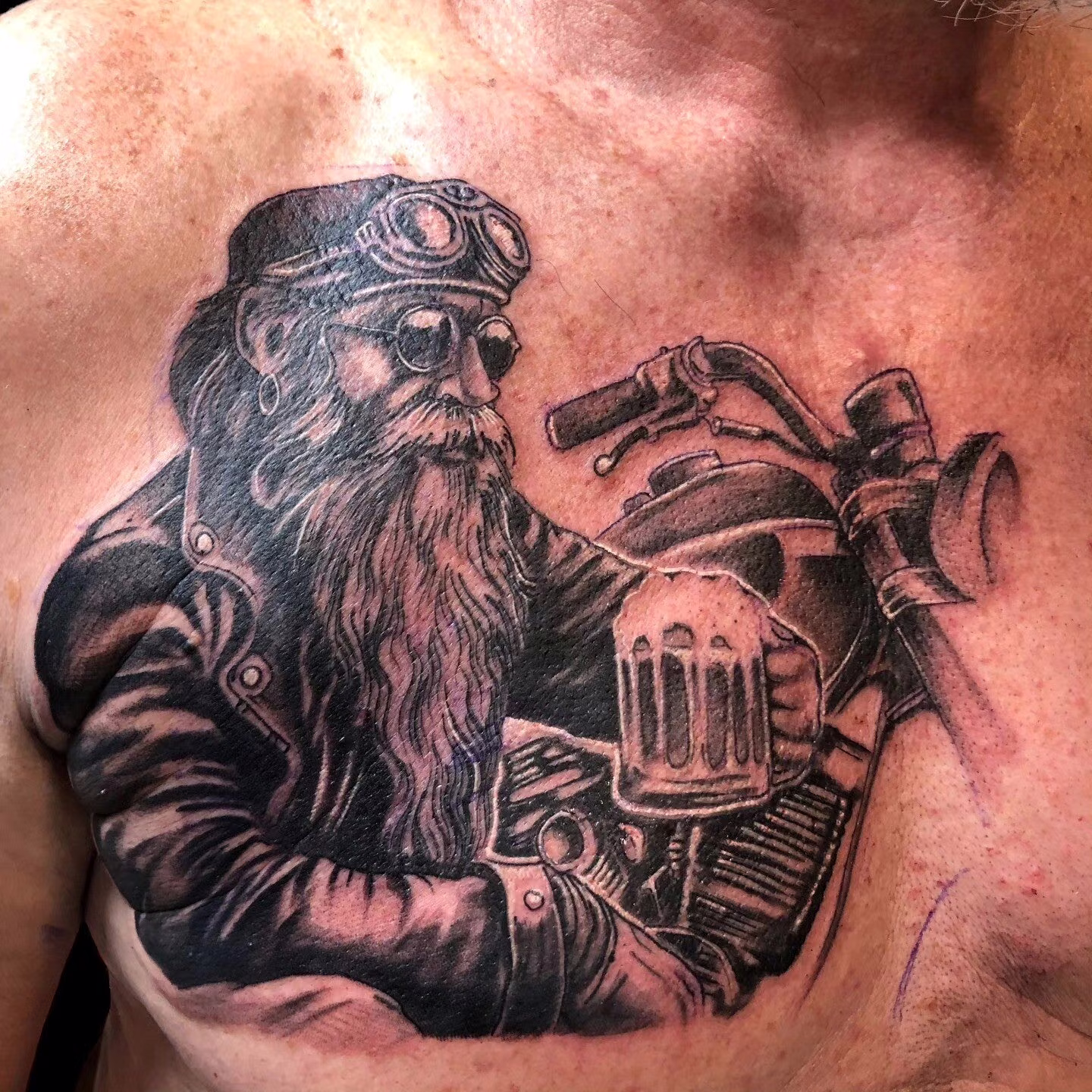 Biker · Réalisme