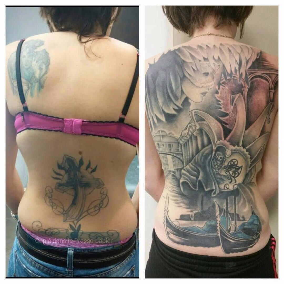 Cover-up dos complet, carnaval de Venise